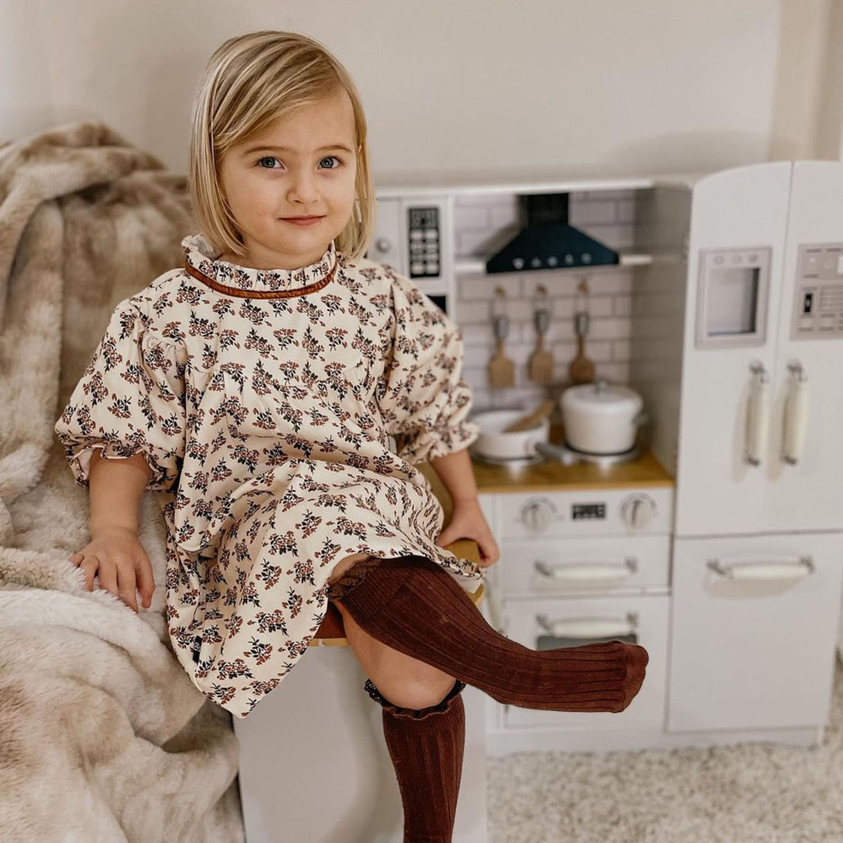 easycomfort easycomfort cucina giocattolo per bambini 3 6 anni in legno con suoni 14 accessori forno lavandino e frigo 82x65x87cm bianco