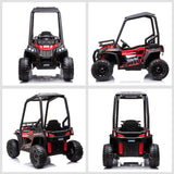 easycomfort easycomfort macchina elettrica per bambini 3 8 anni quad elettrico mini rosso e nero
