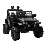 easycomfort easycomfort macchina elettrica per bambini 3 6 anni da 12v con telecomando fari e clacson 100x64 2x71 cm nero