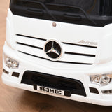 easycomfort easycomfort macchina cavalcabile per bambini eta 12 36 mesi macchina giocattolo bambi con volante fari e suoni licenza mercedes bianco