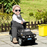 easycomfort easycomfort macchina giocattolo fuoristrada per bambini cavalcabile con volante fari e musiche eta 18 36 mesi 68x30 5x41 5cm nero