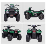 easycomfort easycomfort quad per bambini 3 6 anni con 3 luci led velocita max 4kmh e 50 minuti max di carica 88x45x50 cm