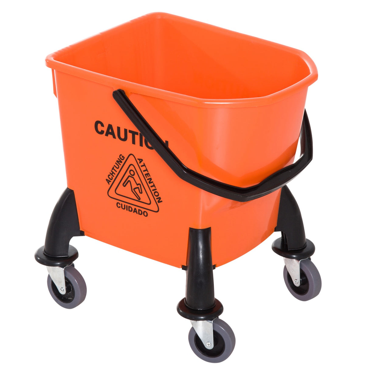 easycomfort easycomfort carrello delle pulizie professionale capacita 26l strizzatore rimovibile con ruote 44 36 90cm ean 8054111849289