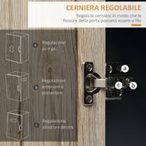 easycomfort easycomfort mobiletto ausiliario da cucina multiuso in legno con ruote 80 x 39 x 86 5cm ean 8054111849906