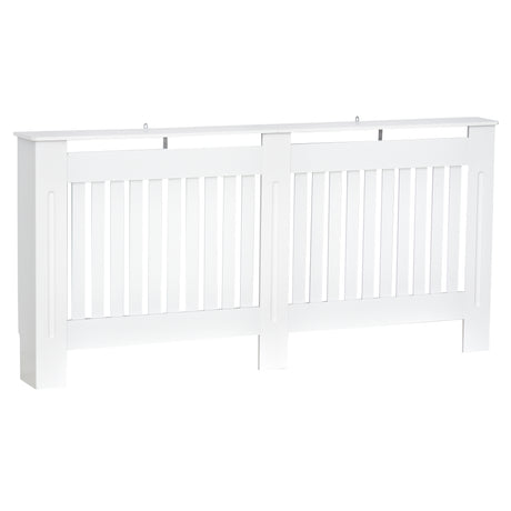 easycomfort easycomfort copritermosifone in legno mdf bianco 172x19x81cm