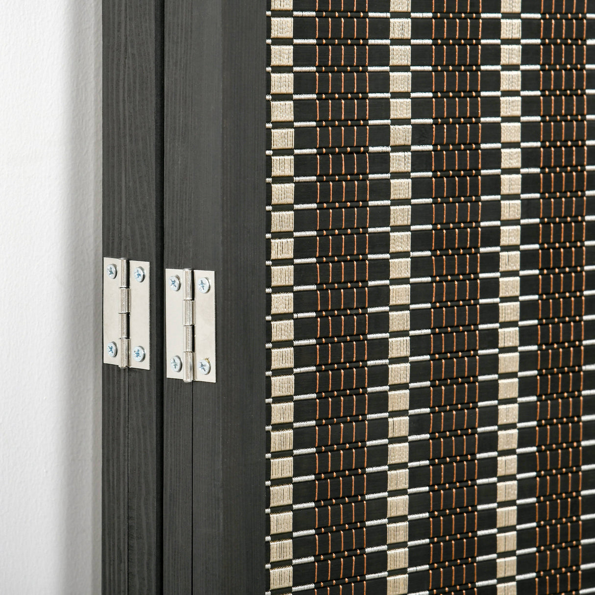 easycomfort easycomfort separe pieghevole a 4 pannelli struttura in legno e bambu fantasia