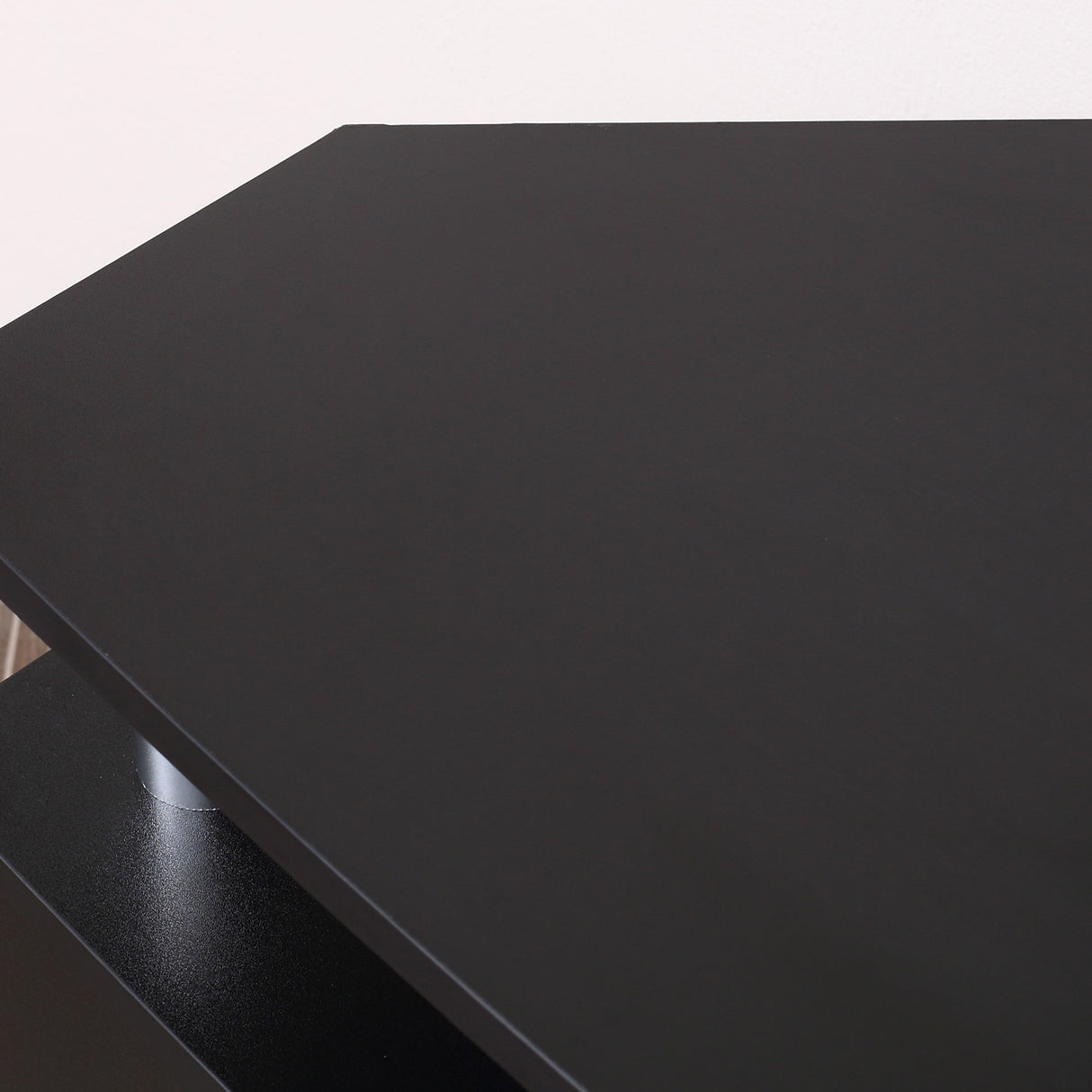 easycomfort easycomfort mobile porta tv classico da soggiorno con 2 ripiani e 2 armadietti in mdf e acciaio inox nero 120x39 5x52cm ean 8055776910765