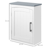 easycomfort easycomfort mobile pensile bagno a unanta con mensola regolabile 41x18 5x52cm bianco e grigio
