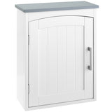 easycomfort easycomfort mobile pensile bagno a unanta con mensola regolabile 41x18 5x52cm bianco e grigio
