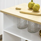 easycomfort easycomfort tavolo da bar moderno in mdf per 2 persone con 4 ripiani aperti e armadietto 116x79 5x91 cm