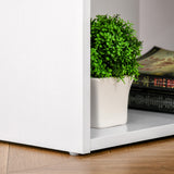 easycomfort easycomfort scrivania porta pc con 3 cassetti e 3 ripiani scrivania per camera e ufficio in legno 120x49x72cm bianco ean 8054111847582