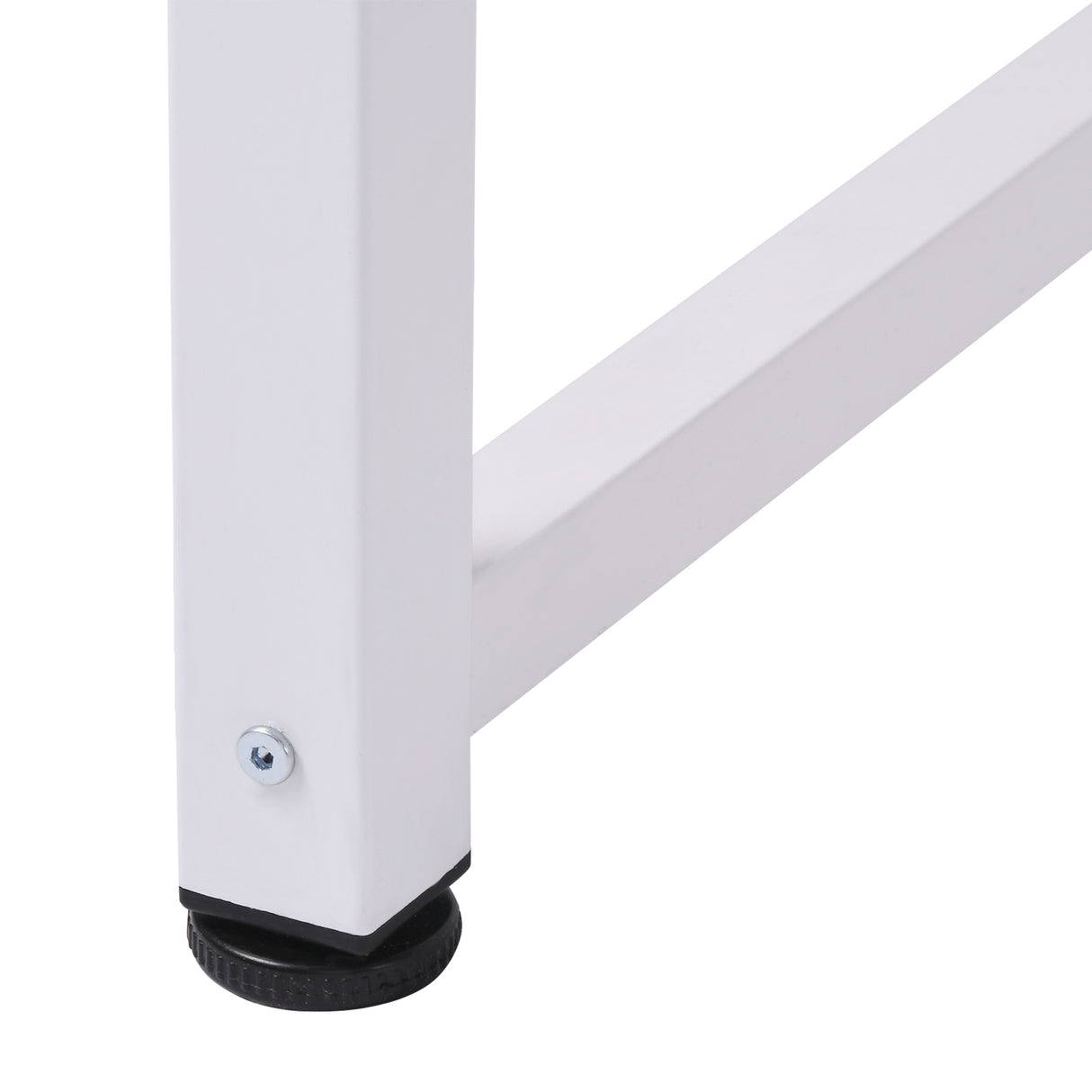 easycomfort easycomfort tavolo scrivania in legno mdf color rovere e gambe in metallo bianco ean 8054111849838