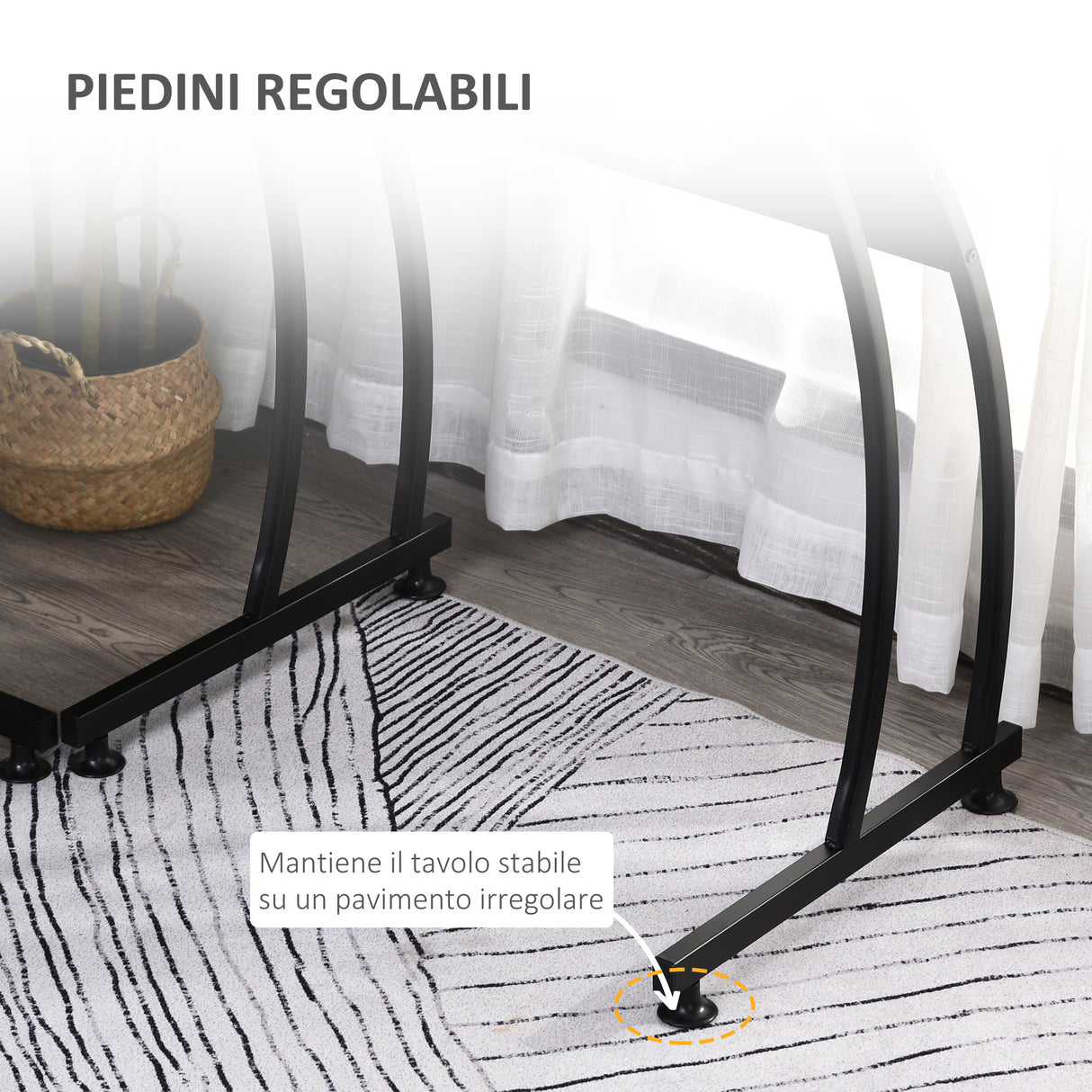 easycomfort easycomfort scrivania angolo in legno e metallo nera 112 5 x 152 x 74cm ean 8054144131795