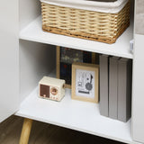 easycomfort easycomfort mobile da salotto con 2 armadietti a 2 ante e cassetto in truciolato e pino 98x39x81 5 cm grigio e bianco