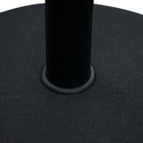 easycomfort easycomfort base per ombrellone da giardino in cemento per ombrelloni con palo di 35mm 38mm 48mm nero 50x37cm