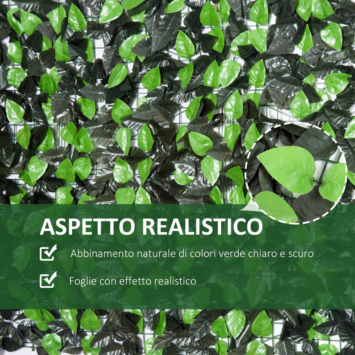 easycomfort easycomfort rotolo siepe sempreverde artificiale sintetica finta 1 3m recinzione