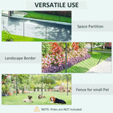 easycomfort easycomfort rete di recinzione in acciaio e pvc per spazi esterni rotolo da 25m e altezza 1 7m verde