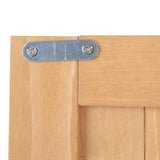 easycomfort casetta da giardino legno con porta doppia mensole e finestre 127.5x50x164cm 35540