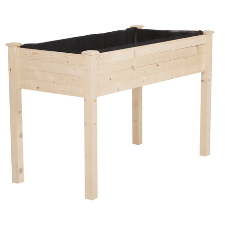 easycomfort easycomfort orto urbano aiuola pensile tavolo porta piante con fodera in tessuto
