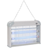 easycomfort easycomfort zanzariera elettrica 20w elettroinsetticida da esterno e interno con lampada antizanzare a led per 60m