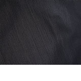 easycomfort easycomfort sedia a dondolo moderna in textilene nero 154x80x84cm