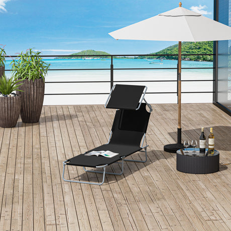 easycomfort easycomfort sdraio prendisole con tettuccio pieghvole schienale reclinabile nero