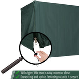 easycomfort easycomfort telo di copertura per dondolo in tessuto oxford impermeabile 205x124x164cm