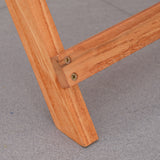 easycomfort set 3 pezzi tavolo e sedie da giardino pieghevoli in legno per esterni terrazzo picnic o campeggio salvaspazio e compatto teak
