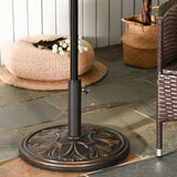 easycomfort easycomfort base per ombrellone per palo da 35mm 38mm 48mm peso 13kg da giardino