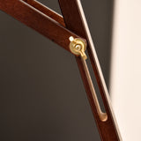 easycomfort cavalletto pittura studio professionale altezza e inclinazione regolabili in legno marrone