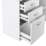 easycomfort easycomfort scrivania angolare per computer da ufficio con cassettiera 11783 576cm bianco ean 8054111848404