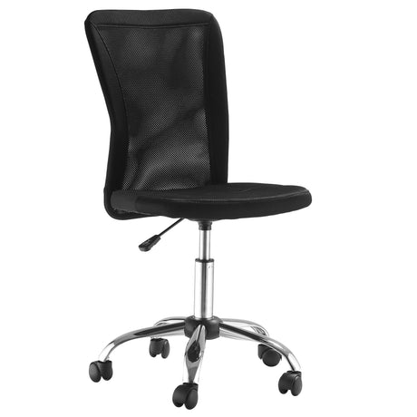 easycomfort easycomfort sedia da ufficio ergonomica senza braccioli tessuto traspirante a rete altezza regolabile e 5 ruote 43x58x90 100cm nero ean 8054111843478