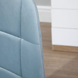easycomfort easycomfort sedia da ufficio ergonomico sedia girevole scrivania regolabile senza braccioli azzurro 59x59x81 91cm ean 8054144136592