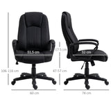 easycomfort easycomfort poltrona da ufficio massaggiante ad altezza regolabile 60x74x106 116cm nera