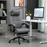 easycomfort easycomfort sedia da ufficio reclinabile e riscaldante con 6 punti massaggio e 5 modalita grigio