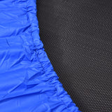 easycomfort easycomfort trampolino elastico per jumping fitness e allenamento a casa molle e struttura in acciaio 91x22 5cm nero e blu