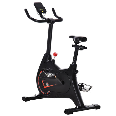 easycomfort easycomfort cyclette magnetica professionale da camera in acciaio e abs con sellino regolabile 100x50x116 126cm nero