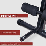 easycomfort easycomfort panca multifunzionale regolabile per bilanciere addominali dorsali manubri elastici per allenamento completo
