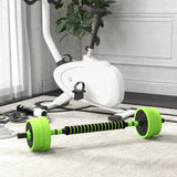 easycomfort pesi da palestra set 4 in 1 da 40kg totali utilizzabile come kettlebell manubri e bilancieri