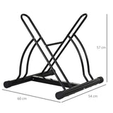 easycomfort easycomfort portabiciclette parcheggio bici per interno ed esterno 60 x 54 x 57 cm