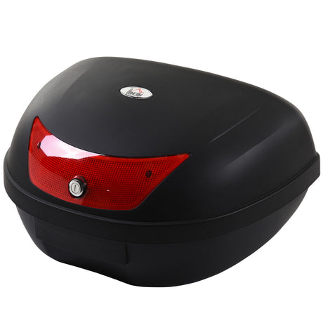 easycomfort easycomfort baule porta casco per moto 48l con 2 chiavi in pp nero 59 x 43 x 33cm