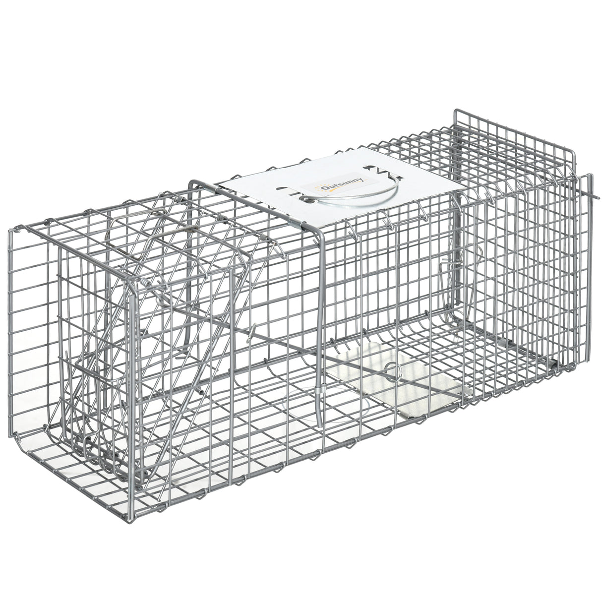 easycomfort easycomfort trappola per ratti topi e nutrie pieghevole in acciaio