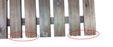 no brand area occasioni copertura copri unita esterna condizionatore in legno wood 80x47x77 per condizionatori 900012000 btu