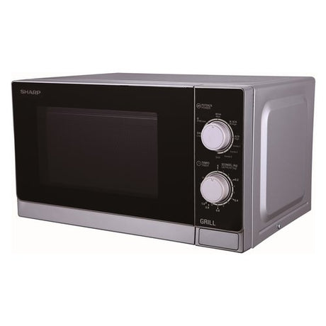 sharp microonde sharp r600in 20 litri 800 w a259xl44xp338 grill silver ean 4974019947655