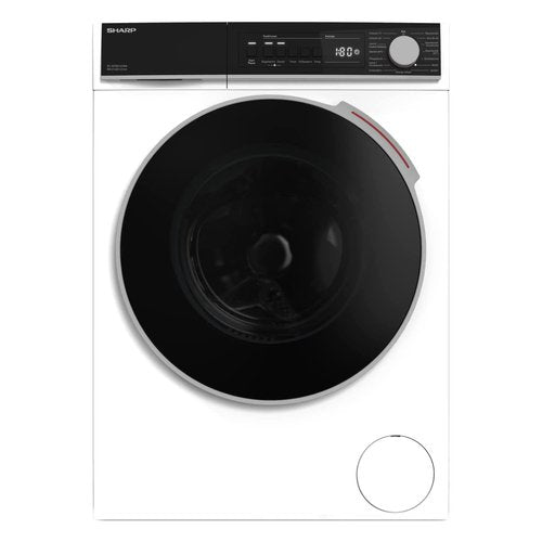 sharp lavatrice a carica frontale sharp es nfb814cwa 8 kg classe a 1400 giri a845xl597xp557 programma mezzo carico ean 4974019224923