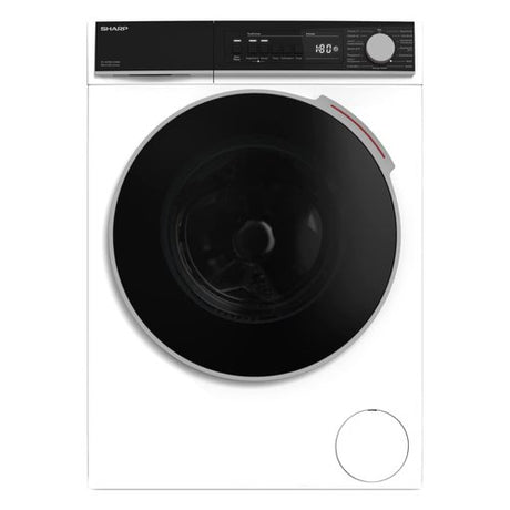 sharp lavatrice a carica frontale sharp es nfb814cwa 8 kg classe a 1400 giri a845xl597xp557 programma mezzo carico ean 4974019224923