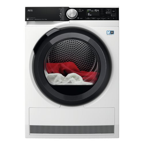 aeg asciugatrice a pompa di calore aeg tr9t94abys 9 kg classe a 2021 serie 9000 a85xl596xp638 tecnologia absolutecare system ean 7332543839650