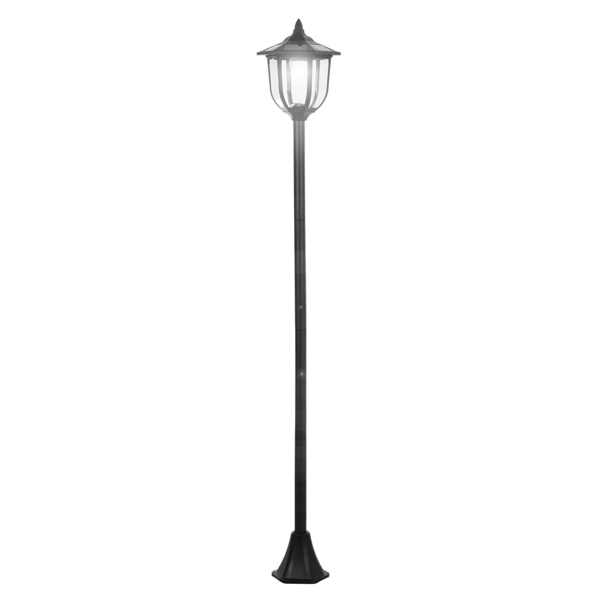easycomfort easycomfort lampione da esterni con 6 luci led accensione automatica impermeabile