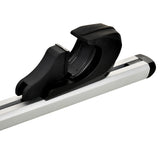 easycomfort barre portapacchi per auto con serratura e chiavi in lega di alluminio 125x5.5x7cm max. 75 kg