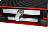 easycomfort easycomfort cavalletto alza moto sollevatore a forbice in acciaio con piattaforma rivestita in gomma